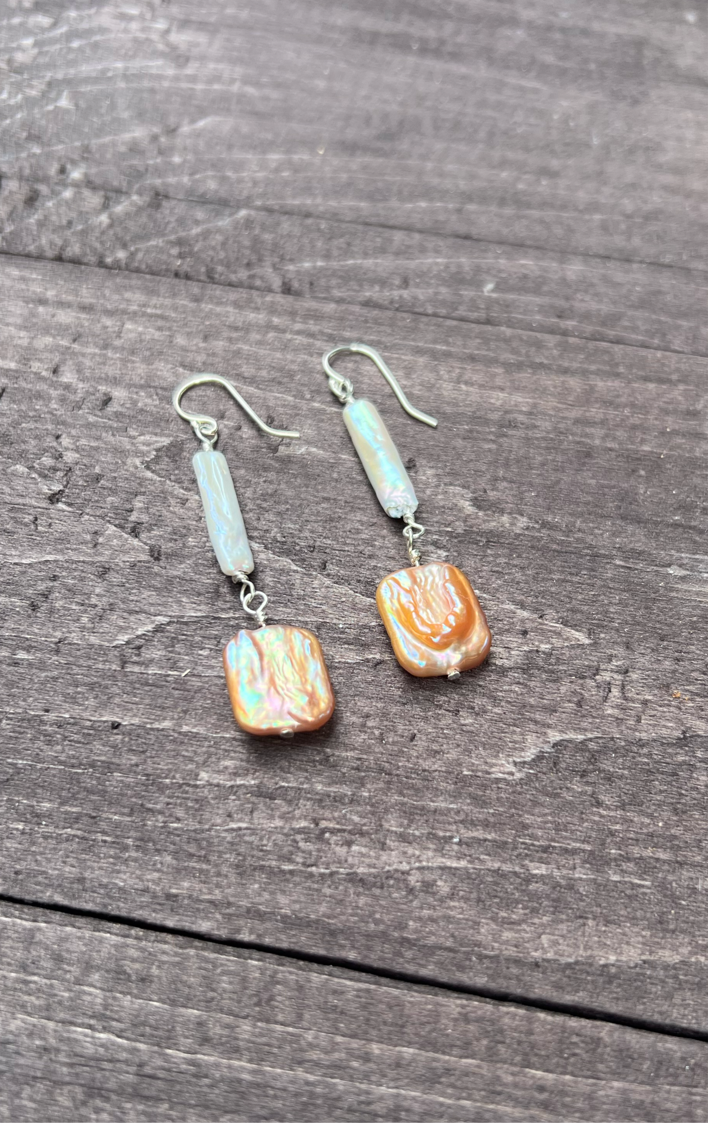 Fresh Water Baroque Pearl Earrings