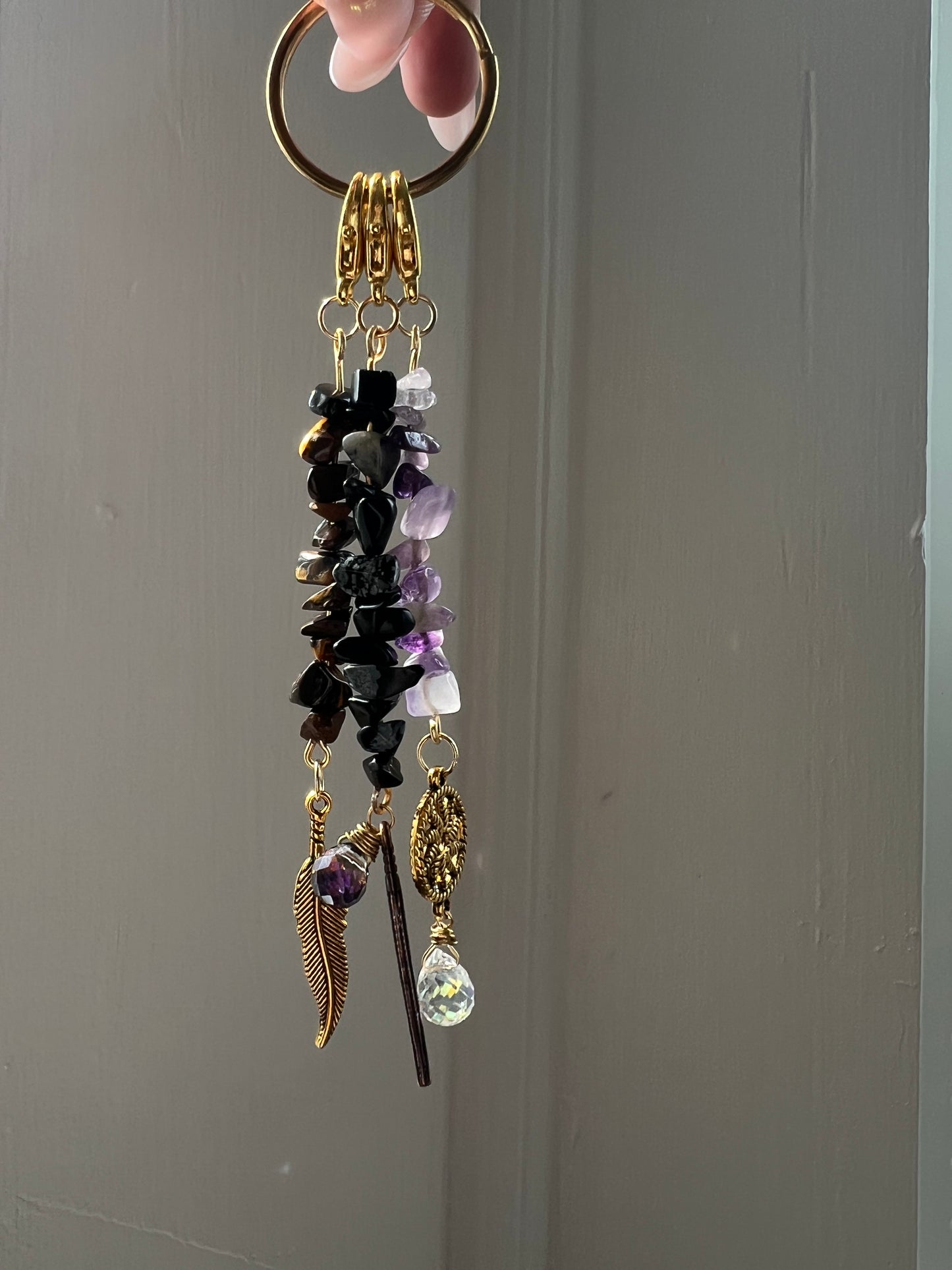 Gemstone Keychain