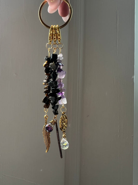 Gemstone Keychain